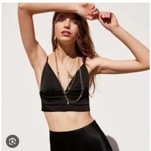 Zara Black Crop Top